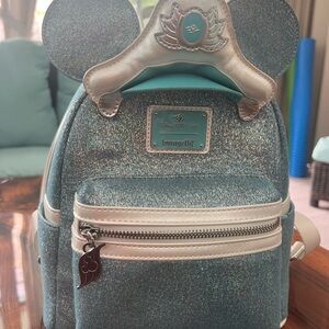Loungefly Disney Cruise line 25th anniversary shimmering seas Backpack
